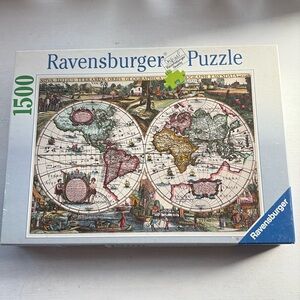 Ravensburger World Map 1500 piece puzzle